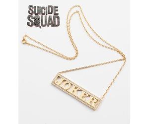 Bijoux de Harley Quinn Pendentif Joker Suicide Squad NN4564 Repliksword