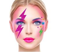 Bijoux de peau adhésif - Éclair - Multicolore - Adulte - Synthétique - Mixte