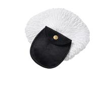 Bijoux de Sac Lot de 10 pochettes de rangement en velours doux for bijoux, for bagues, boucles d'oreilles, colliers, Halloween, Noël, mariage(Black)