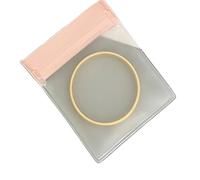 Bijoux de Sac Lot de 100 sachets roses givrés à fermeture éclair for bijoux, emballage transparent en plastique EVA for bagues, boucles d'oreilles, colliers et bracelets(8.8x10.5cm)