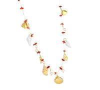 Bijoux de taille en métal robuste avec pierres précieuses naturelles pour les fêtes à la et les occasions de sources chaudes, bijoux de plage réglables