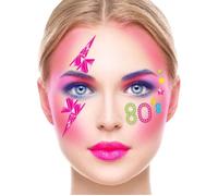 Bijoux de visage - FIESTAS GUIRCA - Années 90 - Strass et perles colorées - Faciles à coller - Neuf