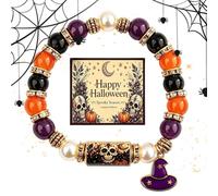 Bijoux D'Halloween Décorations Bijoux Slap Extensibles Automne Avec Carte