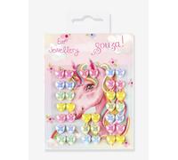 Bijoux d'oreille autocollants multicolore TU