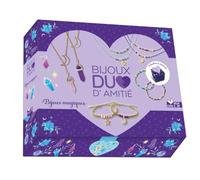Bijoux duo d'amitié - Bijoux magiques - coffret avec accessoires - Mademoiselle Lupin - Deux Coqs D'or - Coffret - Jeux livres objets