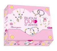 Bijoux duo d'amitié Flower power - coffret avec accessoires