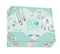 Bijoux duo d'amitié - Foodaddict - coffret avec accessoires 4 bracelets + 2 colliers - Ahorine - Deux Coqs D'or - Boîte ou accessoire - Jeux livres objets