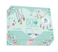 Bijoux duo d'amitié - Foodaddict - coffret avec accessoires 4 bracelets + 2 colliers - Ahorine - Deux Coqs D'or - Boîte ou accessoire - Jeux livres objets
