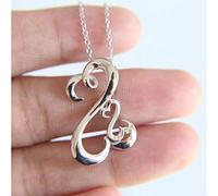 Bijoux élégants en argent 925 pour femmes, couleur unie, sans pierre, cœur ouvert, double Jane, poli, cadeau de Saint-Valentin pour petite amie
