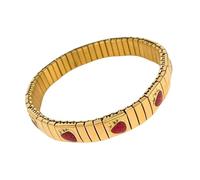 Bijoux en acier inoxydable inspirés de fruits réglables pour femmes à la mode fabriqués en Italie cadeaux de printemps confortables