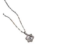 Bijoux en Acier Inoxydable Simple Collier Pendentif étoile à Six Points pour Hommes et Femmes à la Mode juive Tendance juive Bijoux Mode Accessoires Tendances à la Mode Chose créative pour Femmes et