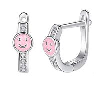 Bijoux fantaisie boucles d'oreilles de noël Animal coccinelle coeur en argent Sterling petites boucles d'oreilles pour femmes filles