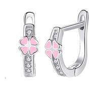 Bijoux fantaisie boucles d'oreilles de noël Animal coccinelle coeur en argent Sterling petites boucles d'oreilles pour femmes filles