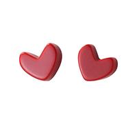 Bijoux femmes minuscules petites boucles d'oreilles de goujon coeur amour pour la dame