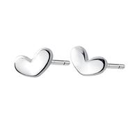 Bijoux femmes minuscules petites boucles d'oreilles de goujon coeur amour pour la dame