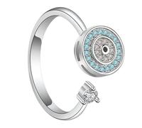 Bijoux Fidget pour femme, Anneaux Spinner pour femme | Anneaux sensoriels jouet Fidget pour hommes et femmes - Jouet Fidget, bijoux Fidget élégants, anneau rotatif pour adultes pour les amoureux