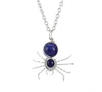 Bijoux filles femmes Notage Stone Neccolènes Crystal Brooch Spiders Collier Enveloppe de fil Costume Sptume S Choker Bijoux
