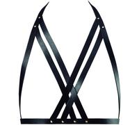 Bijoux Indiscrets Maze Halter Bra Harnais Noir