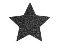 Bijoux - Indiscrets Schwarze Star-Flash-Nippelkappen
