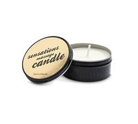 bijoux indiscrets Sensations Bougie de Massage Parfum Aphrodisiaque 35 g Noir Taille unique