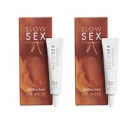 Bijoux Indiscrets - Slow Sex - Clitoral Balm - Baume Clitoridien (Pack DUO) - 10 ml - Effet Chaleur - Avec du Thermolat®- Compatible avec des Jouets Érotiques - 100% Végan + Étui Inclus