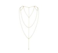 Bijoux Indiscrets The Magnifique chaîne de dos et décolleté Doré