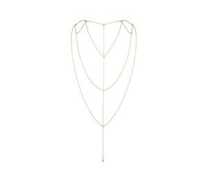 Bijoux Indiscrets The Magnifique chaîne de dos et décolleté Doré