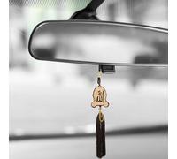 Bijoux musulmans pour voiture imitation bois pendentifs islamiques décoration de voiture140218