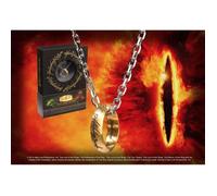 Bijoux - NOBLE COLLECTION - Anneau Unique avec Chaîne - Acier Inoxydable - 60 cm - Coffret Collector