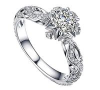 Bijoux Out Bague Accessoires Creux Femmes Bagues de fiançailles Accessoire de mariage Anneaux d'immersion, taille unique, Métal, Aucune pierre précieuse