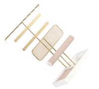 Bijoux portables robustes avec un design compact pour un mouvement facile dans les studios ou les magasins. Présentoir à bijoux efficace pour ranger des colliers, boucles d'oreilles et bracelets dans