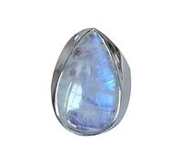 Bijoux pour filles - Belle bague rétro en pierre de style punk - Bijoux à la main - Bagues de mariage pour femmes - Bagues classiques tendance (A, B)