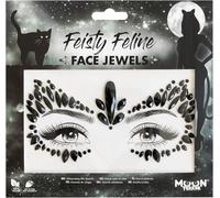 Bijoux Pour Le Visage Félin Exubérant Joyaux Du Corps Du Visage Du Festival, Maquillage Sfx, Bijoux De Tatouage Temporaire, Maquillage À Effets Spéciaux, Rouge, Moyen[Z1702]