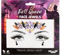 Bijoux Pour Le Visage Méchante Reine Joyaux Du Corps Du Visage Du Festival, Maquillage Sfx, Bijoux De Tatouage Temporaire, Maquillage À Effets Spéciaux, Rouge, Moyen[Z1701]
