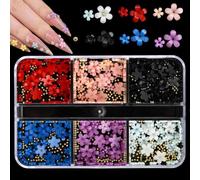 Bijoux pour ongles en fleurs 3D, finition mate, résine fine, D | Ongles faits à la main conçoit un charme de fleur pour le charme d ' art de fleur acrylique, décorations d ' art de