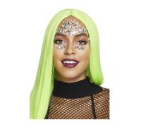 Bijoux Pour Visage Adhésifs Iris Argenté