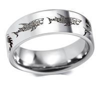 Bijoux requin bagues bagues titane bijoux homme et femme