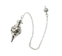 Bijoux spirituels pour renforcer le pendule en cuivre doré et équilibrer les chakras, outil d'accessoires d'astrologie unisexe, Free Size, Comme décrit dans la description