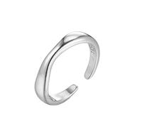 bijoux tout-correspondant géométrique simple anneau ins femelle du vent froid rétro d'eau goutte à ouverture irrégulière dames rin