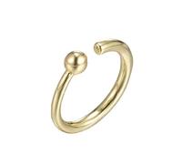 bijoux tout-correspondant géométrique simple anneau ins femelle du vent froid rétro d'eau goutte à ouverture irrégulière dames rin