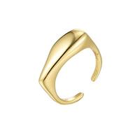 bijoux tout-correspondant géométrique simple anneau ins femelle du vent froid rétro d'eau goutte à ouverture irrégulière dames rin