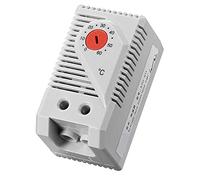 Bijuan Contrôleur Thermostat Mécanique 0-60°C Compact NC Rouge 60x33mm | Format compact 60x33mm, couleur rouge, parfait pour barrières et armoires.