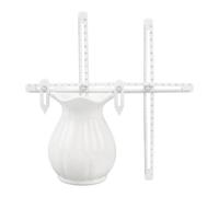 Bijuan Outils De Mesure Pour Poterie Calibrables Hauteur Largeur Argile | Leger et portable, cet ensemble de jauges facilite le transport entre atelier et studio; lecture et .