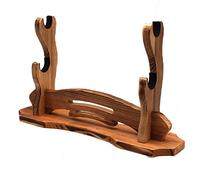 BiJun Support d'épée Katana - Support mural pour Katana - Pour Katana Wakizashi Tanto - Pour toutes les épées (2 niveaux)