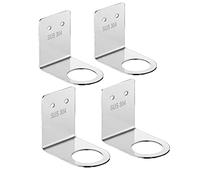 BiJun Support Mural Distributeur de Savon, Distributeur de Savon Support Mural pour Pompe à Main Support Mural pour Pot shampoing étagère de Rangement pour Lotion pour Cuisine Salle de Bain