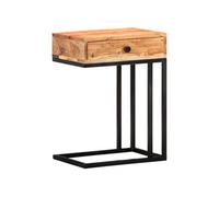 Bijzettafel U-vormig 45x30x61 cm massief acaciahout289090
