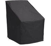 Bikain - Housse imperméable pour chaises de Jardin - Modèle BI015PR - Fermeture Ajustable - Utilisation à l'intérieur et à l'extérieur - en Polyester et PVC - 107 x 61 x 68 cm - Noir
