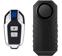 Bike Alarm Update Wireless Vibration Motion Sensor Waterproof Anti-Theft 113db With Remote Control For Bicycle Motorcycle Car Scooter Vehicles
