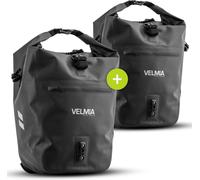 Bike Bag For Luggage RackDurable Basket With Practical Handles With Highly Visible Reflectors100% Waterproof Bicycle Bag For Luggage Carriers,Attachable Bike Baskets