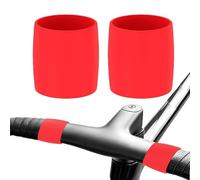 Bike Bar Tape Fixing - Handlebar Tapes Bicycle Bar, Bikes Tape Fixing Ring | 2 Pieces Anti-slip Stretchable Elastic Fasten Loop | Road Bike Handle Grip Wrap For Biking Urban Commuting Touring Rid